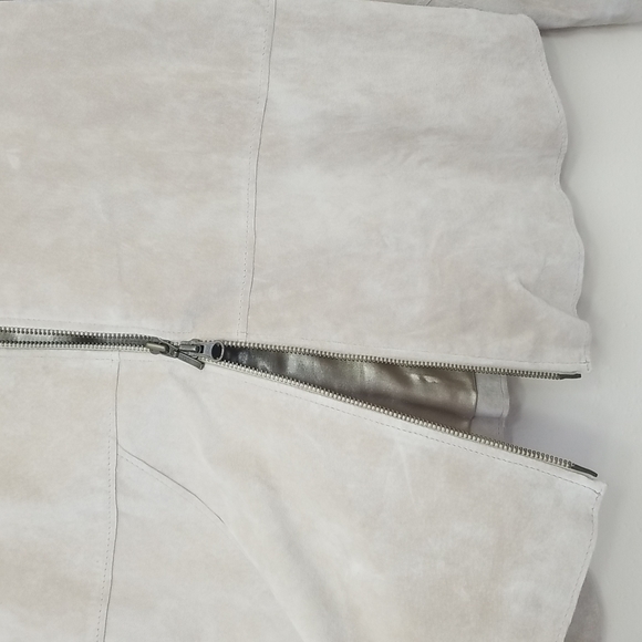 Vintage Suede Leather Pantsuit Set Size 10 - Picture 7 of 14